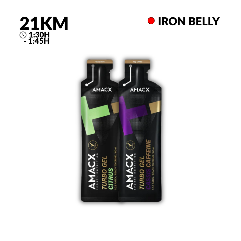 Pack Amacx Turbo 21K 1:30 - 1:45H Medellín 53g/h