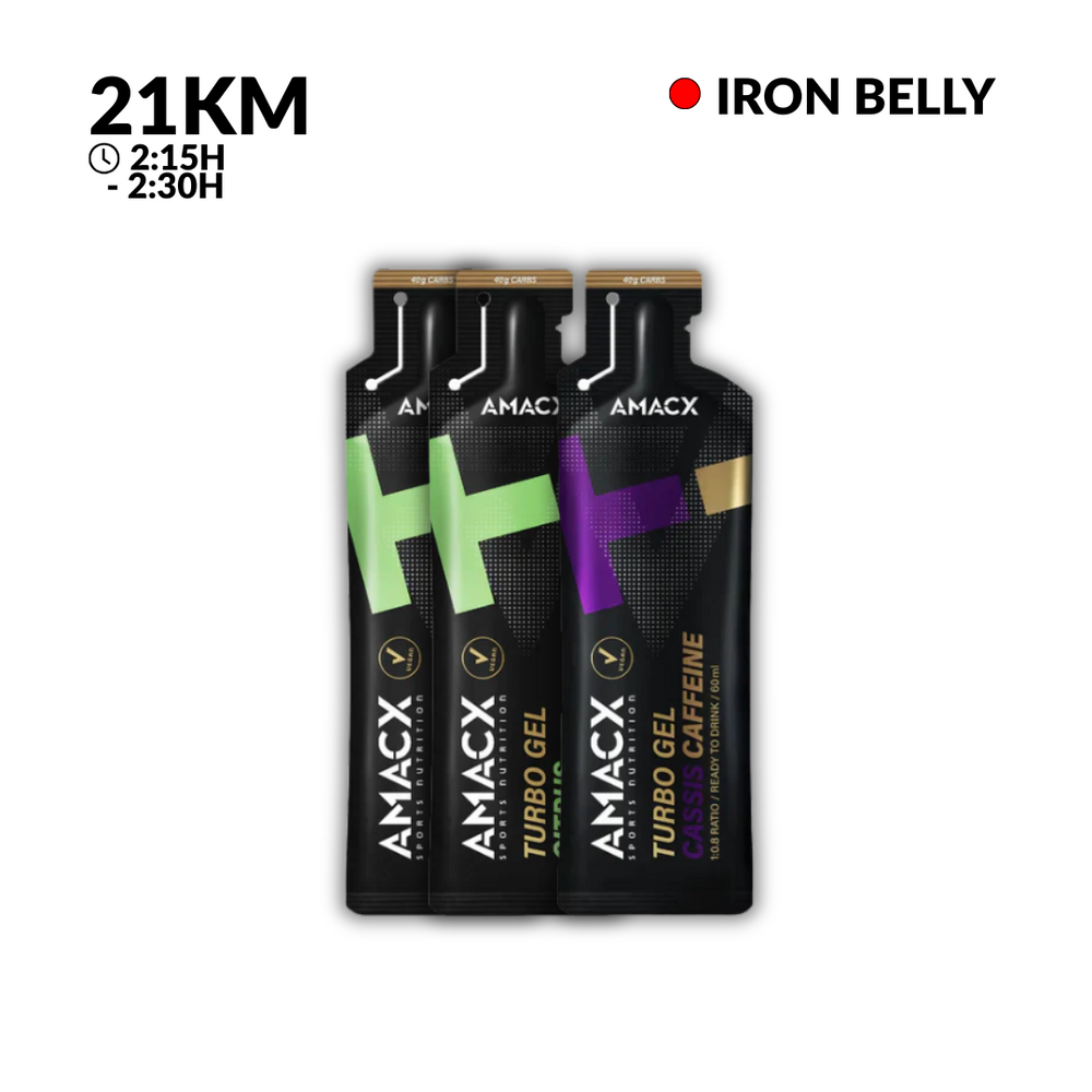 Pack Amacx Turbo 21K 2:15 - 2:30H Medellín 48g/h