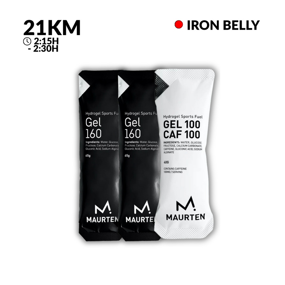 Pack Maurten 160 21K 2:00 - 2:30H Medellín 26g/h