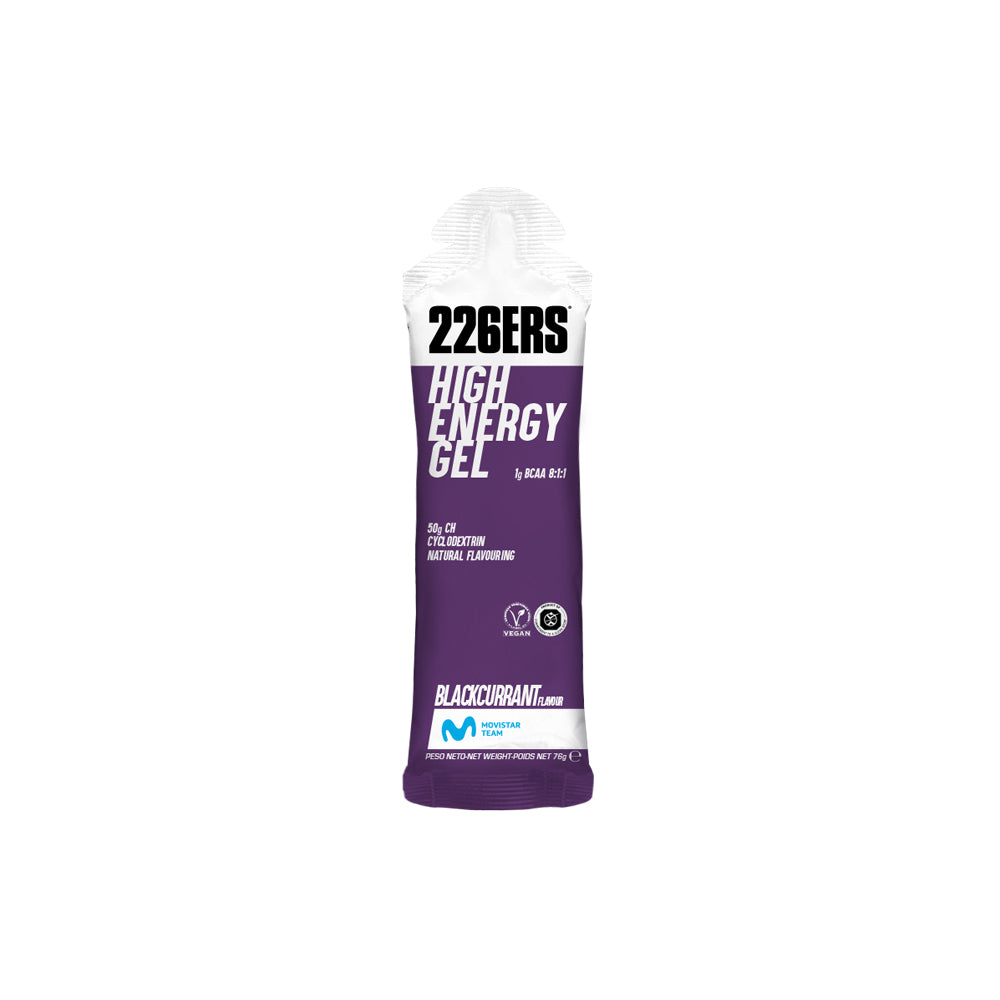 HIGH ENERGY GEL BCAAs - Gel Energizante x 60ml Arándanos