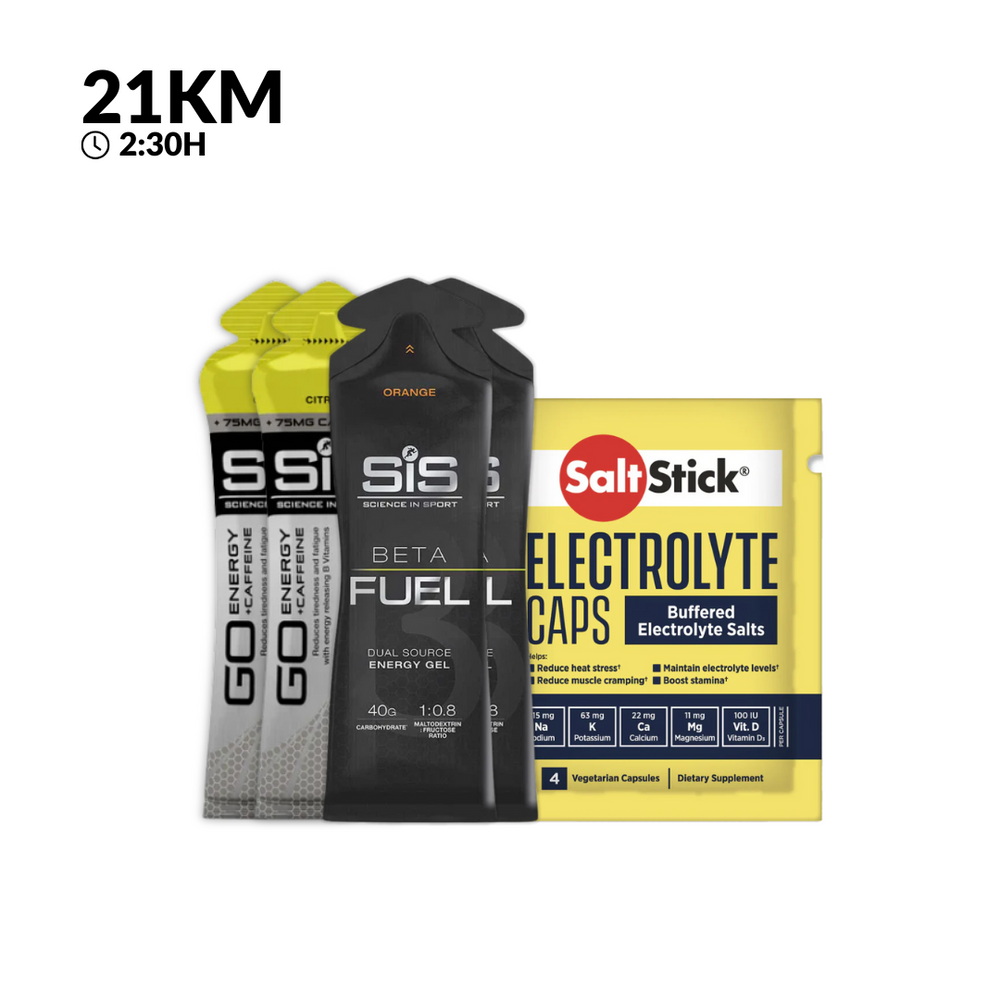 Pack 21K Media Maratón de San Andrés 2:30