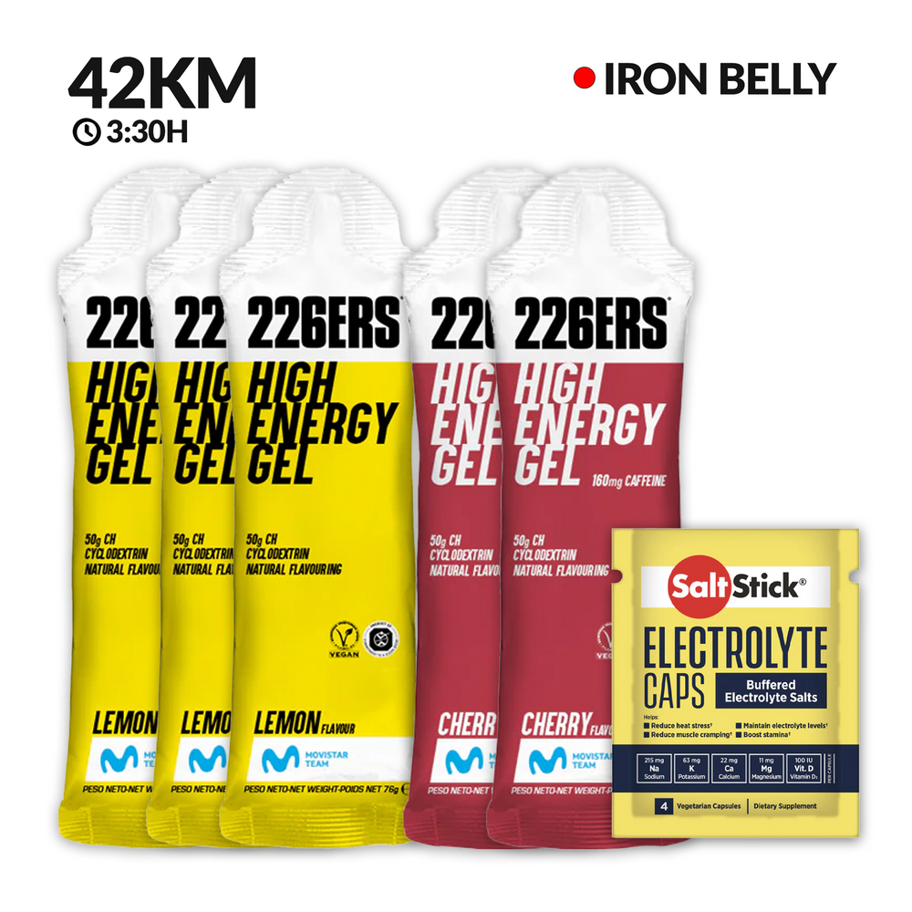 Pack 226ers High Energy 42K Medellín 3:30H 70g/h