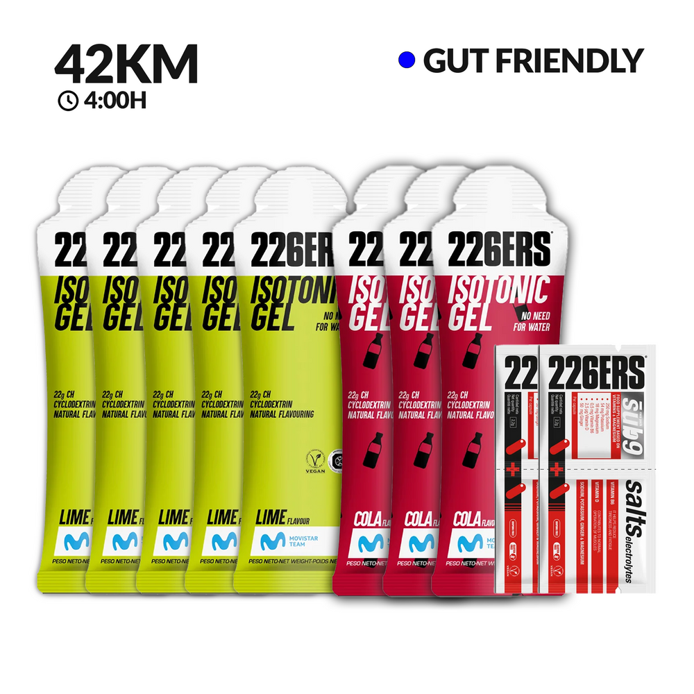 Pack 226ers Isotonic 42K Medellín 4:00H 60g/h
