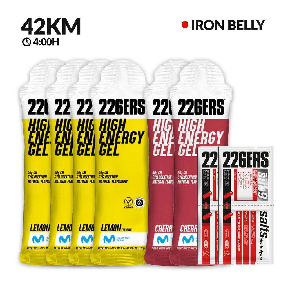 Pack 226ers High Energy 42K Medellín 4:00H 70g/h