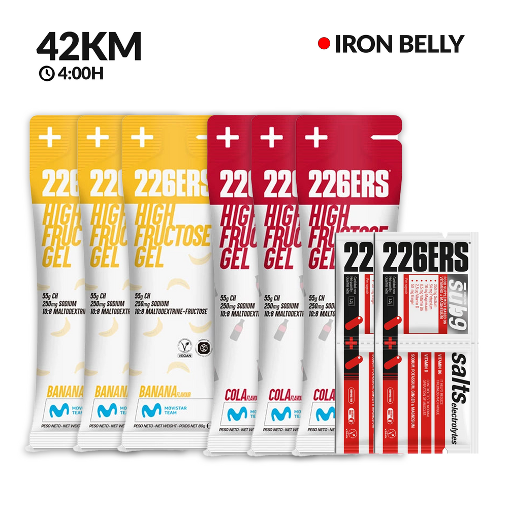 Pack 226ers High Fructose 42K Medellín 4:00H 70g/h