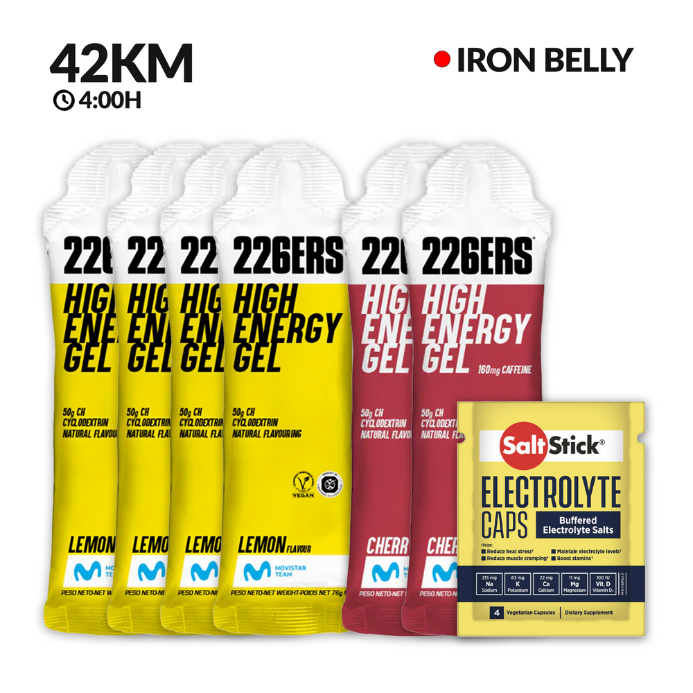 Pack 226ers High Energy 42K Medellín 4:00H 70g/h