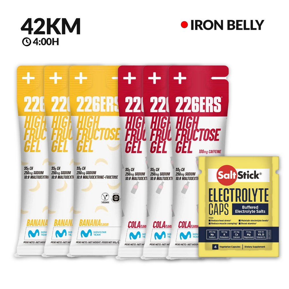 Pack 226ers High Fructose 42K Medellín 4:00H 70g/h