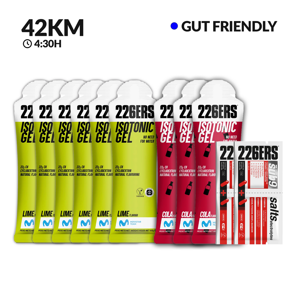 Pack 226ers Isotonic 42K Medellín 4:30H 60g/h