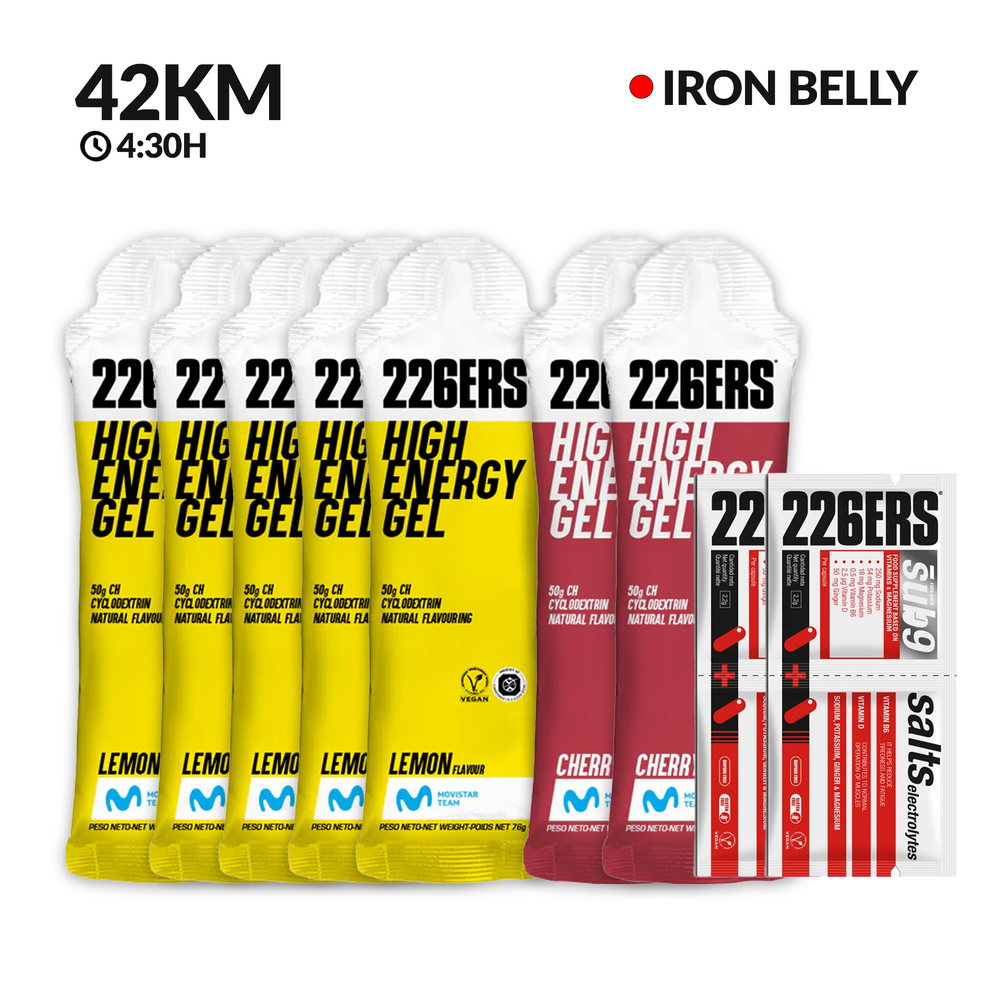 Pack 226ers High Energy 42K Medellín 4:30H 70g/h