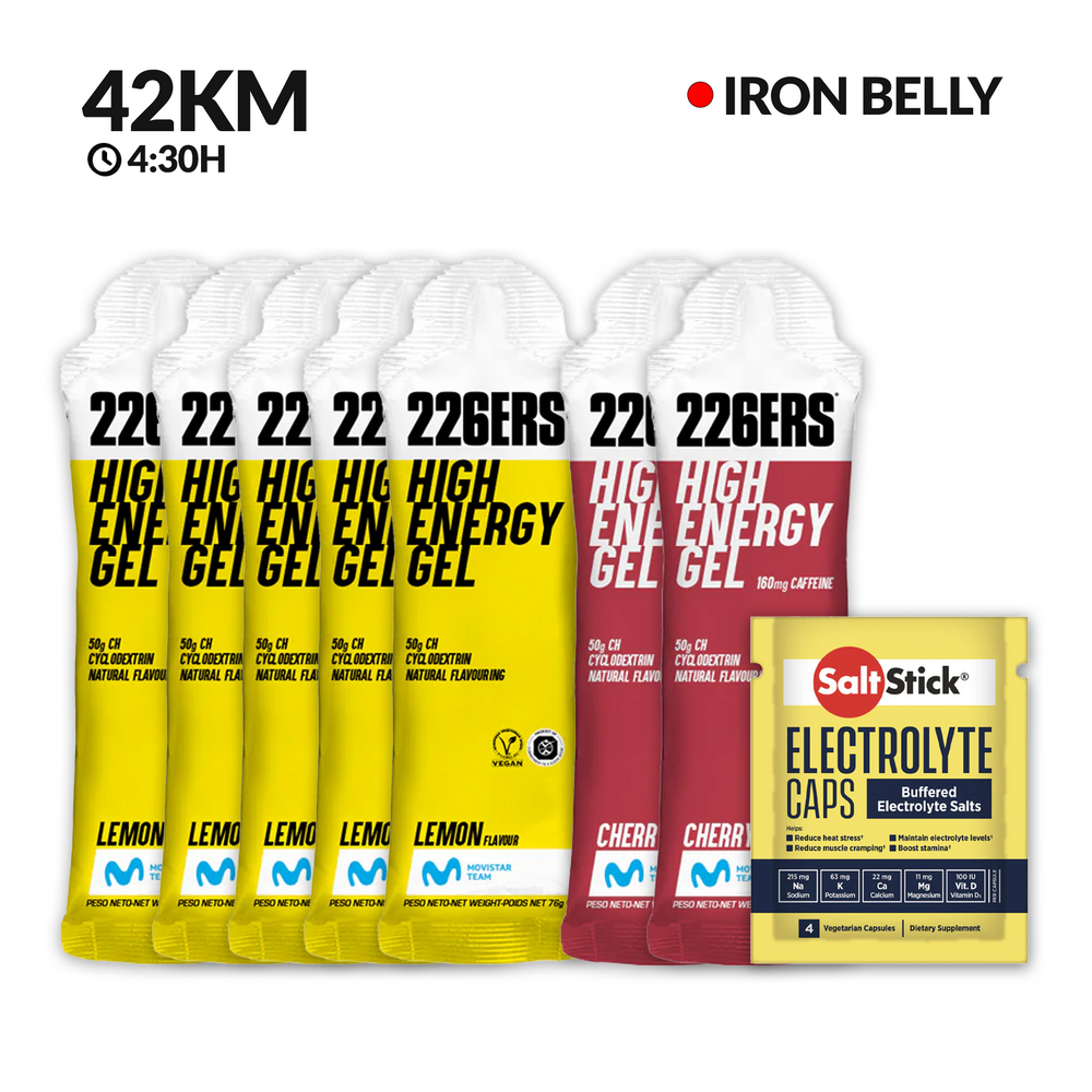 Pack 226ers High Energy 42K Medellín 4:30H 70g/h