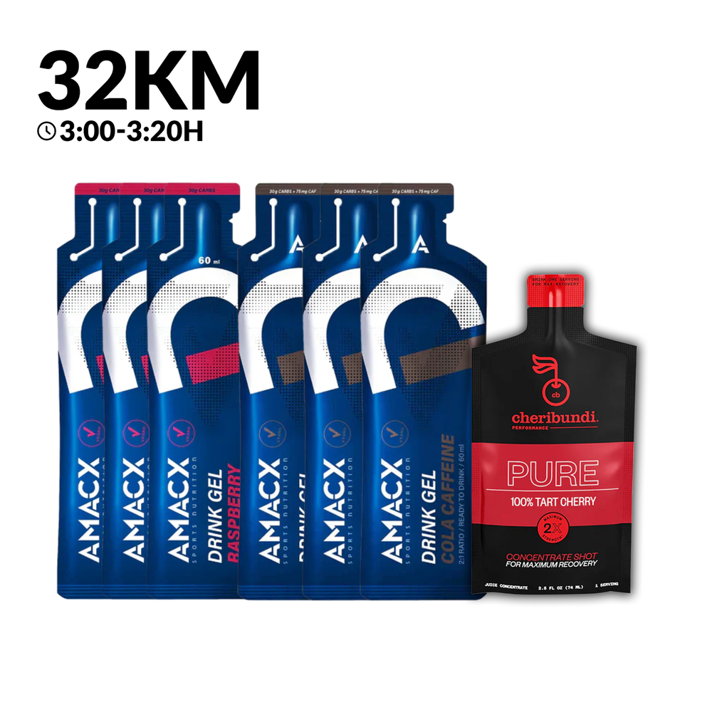Pack Amacx Maratón Bogotá 32K 3:00H - 3:20H