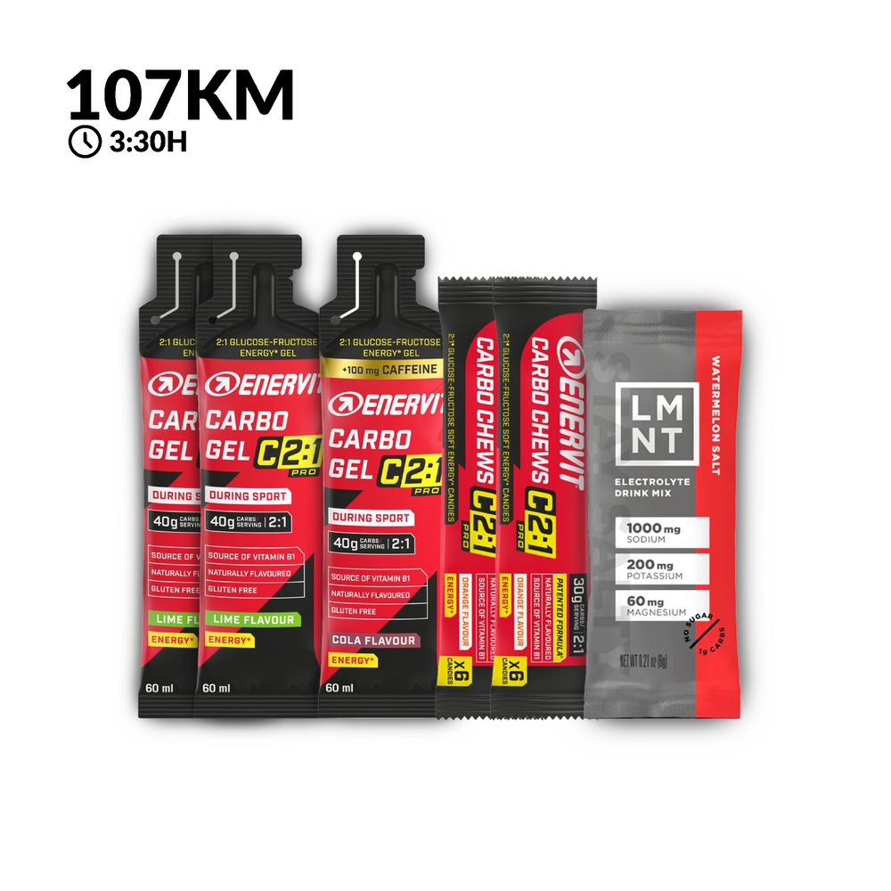 Pack Enervit Gran Fondo El Origen x Egan 107K 3:30H