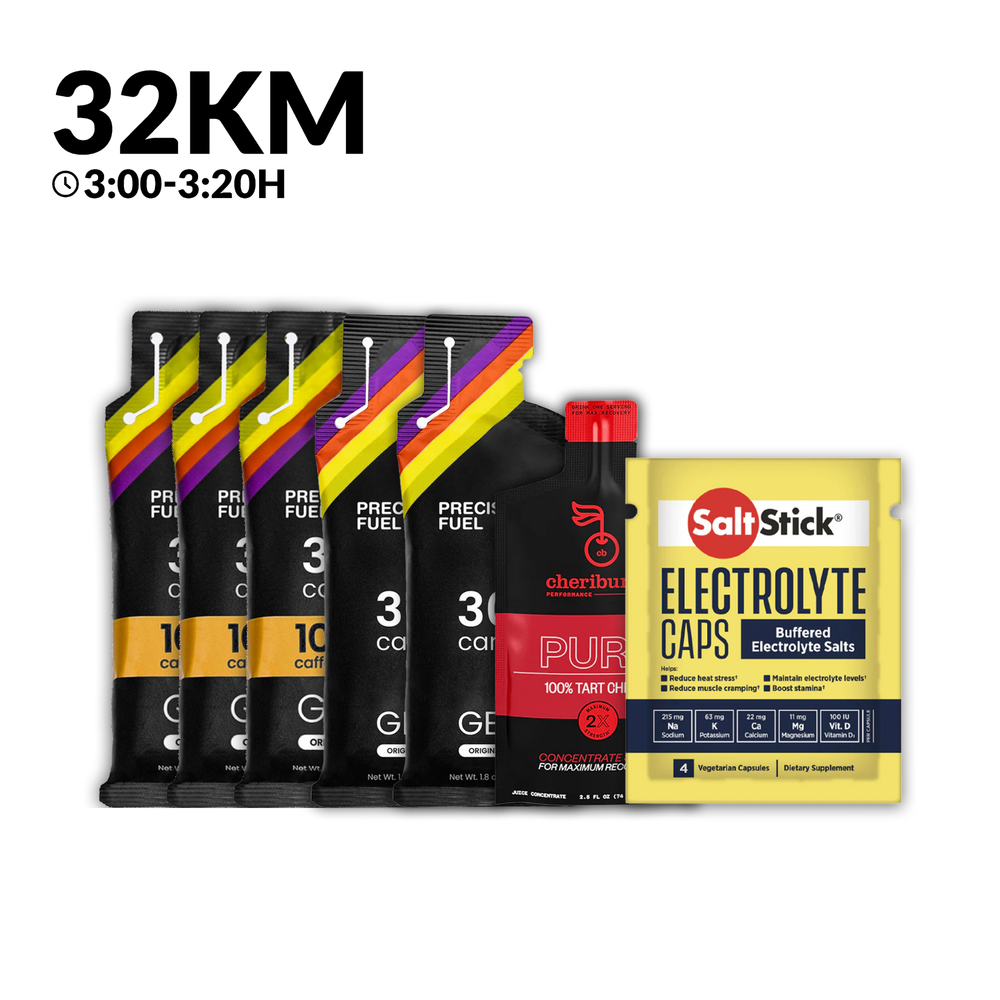Pack Precision Fuel Maratón Bogotá 32K 3:00H - 3:20H