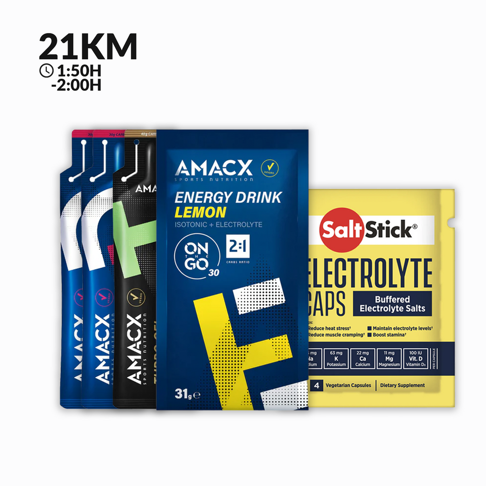 Pack 21K Media Maratón Amacx Alta Temperatura 1:50 - 2:00H