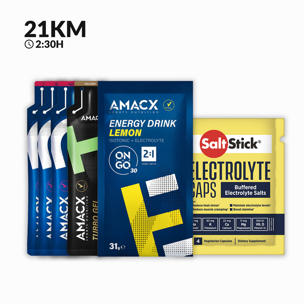 Pack 21K Media Maratón Amacx Alta Temperatura 2:30H