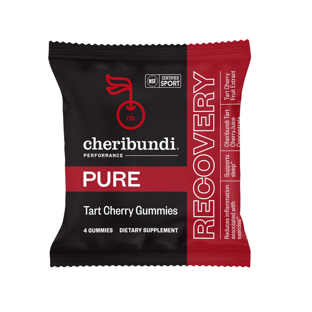 Cheribundi Gomitas de cereza ácida (x4 unidades)