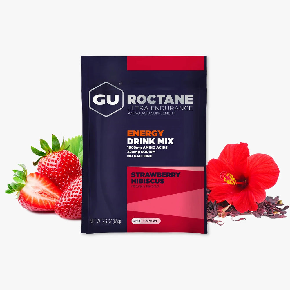 Roctane Energy Drink Mix GU Fresa con Cafeina